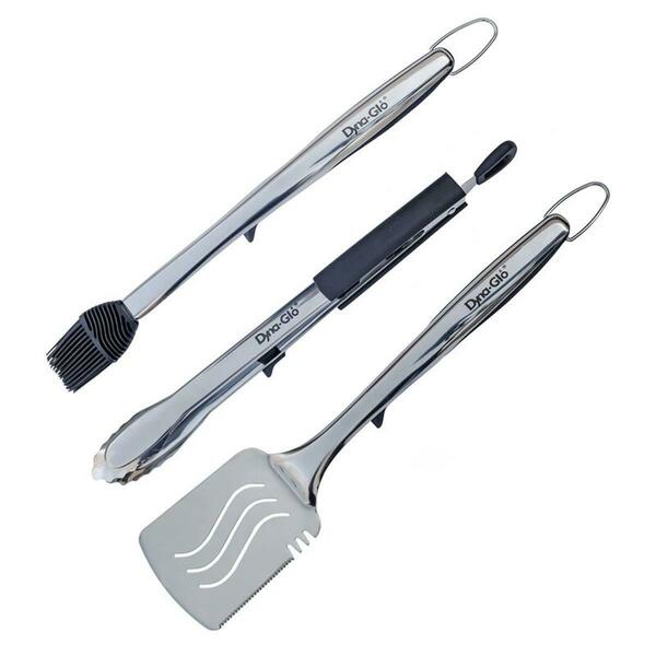 Curtilage Stainless Steel Grill Set, 3 Piece CU3690509